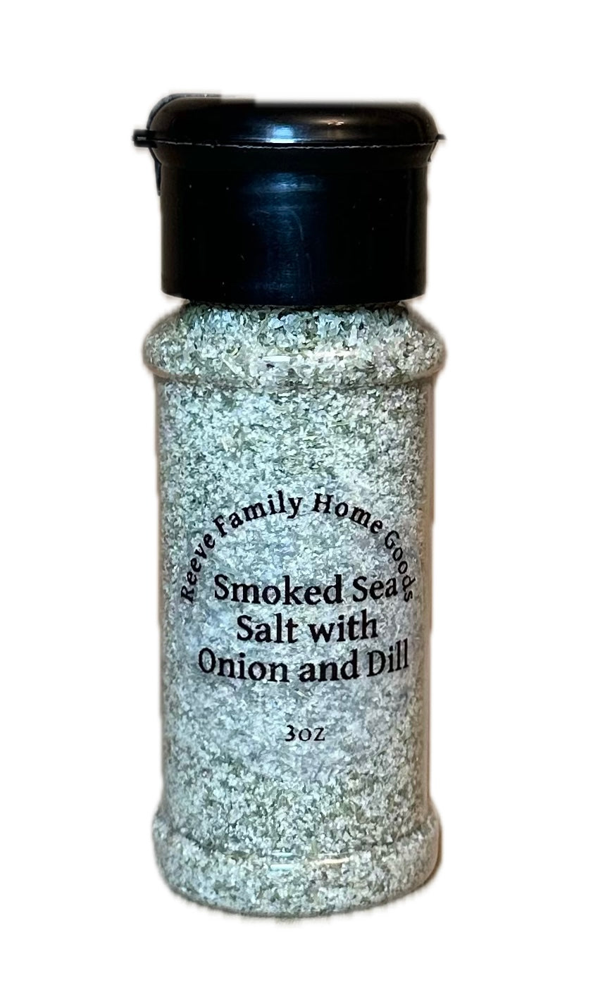 Smoked Sea Salt with Onion and Dill