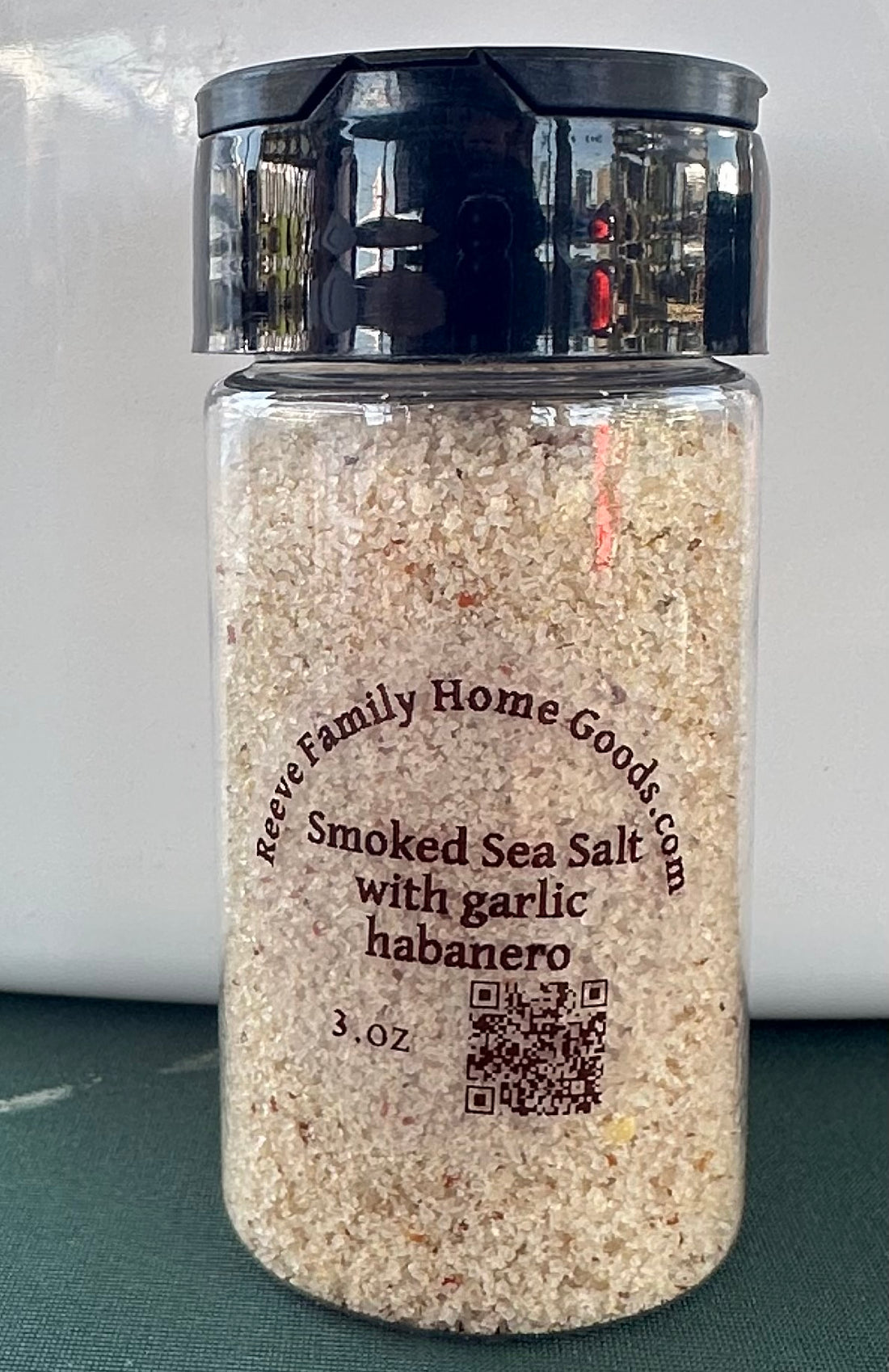 Smoked Sea Salt with garlic and Habanero
