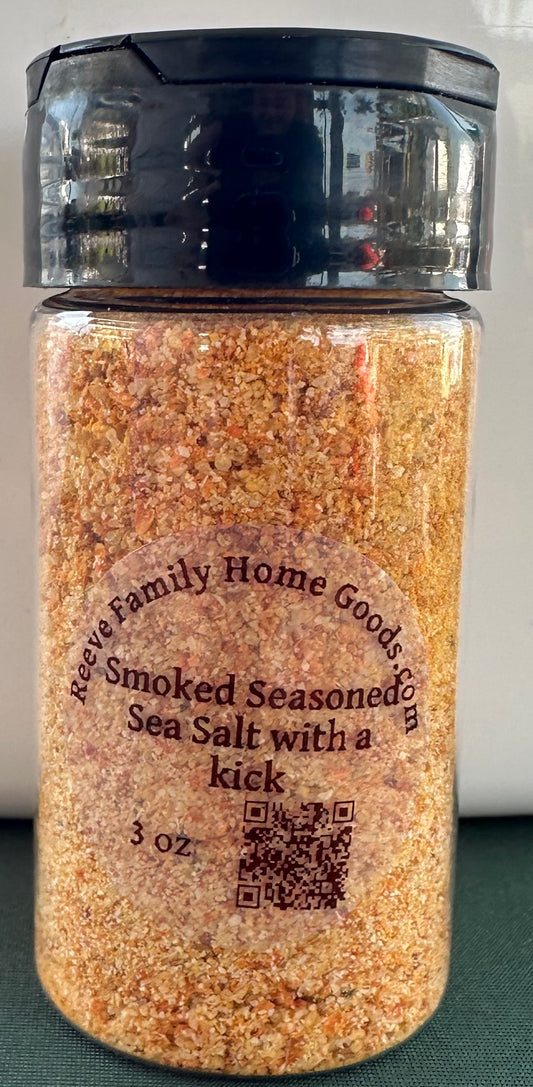 Smoked Sea Salt Seasoning with a Kick