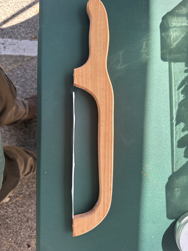 ￼Sourdough bread saw