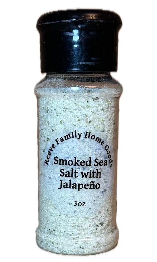 Smoked Sea Salt with Jalapeño