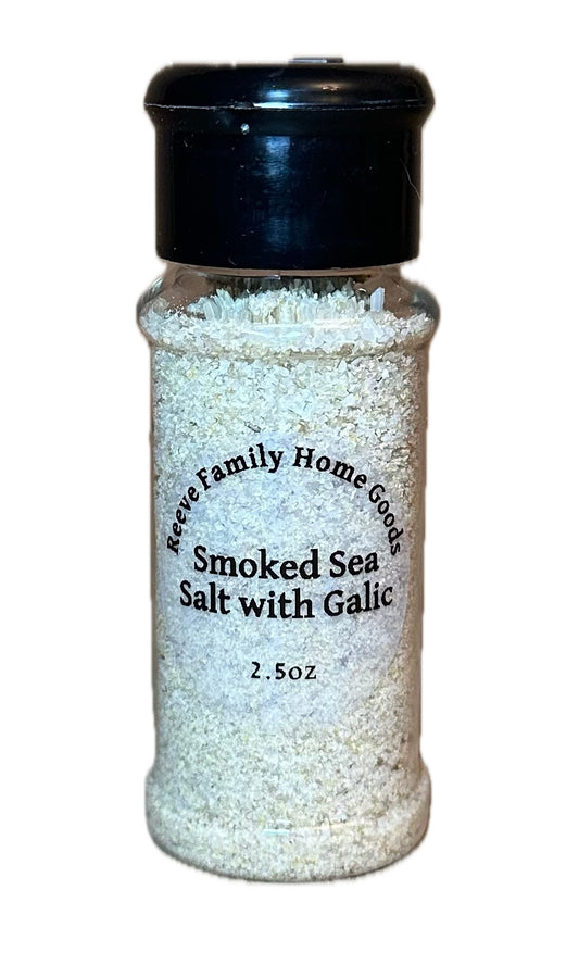 Smoked Sea Salt with Garlic