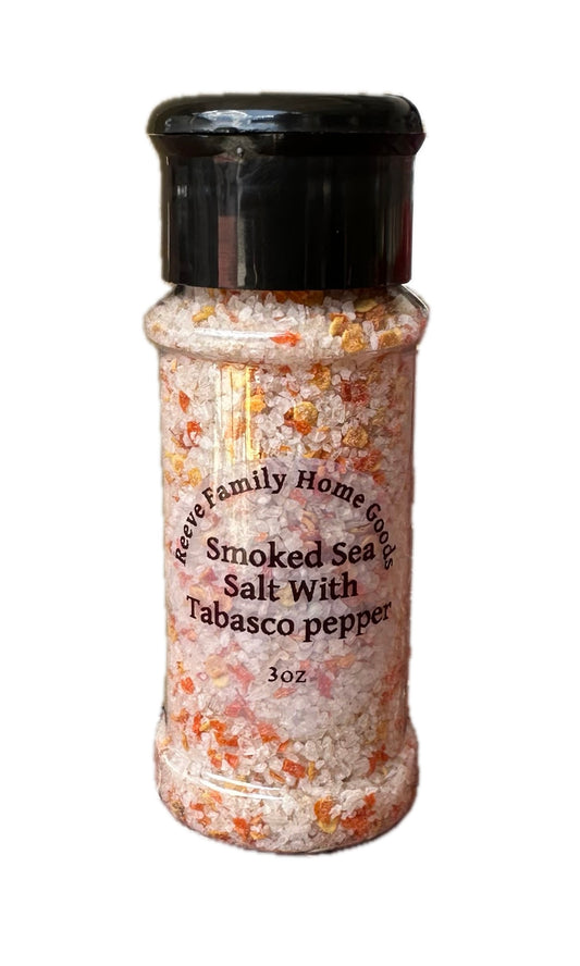 Smoked Sea Salt with Tabasco Pepper