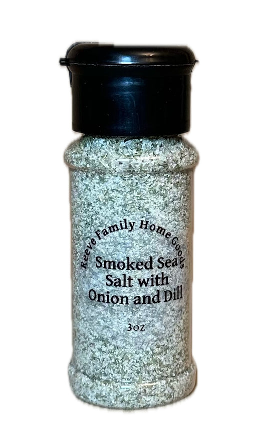 Smoked Sea Salt with Onion and Dill